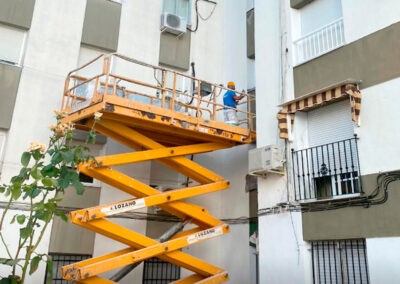 Rehabilitación de fachadas en Jerez galería 13