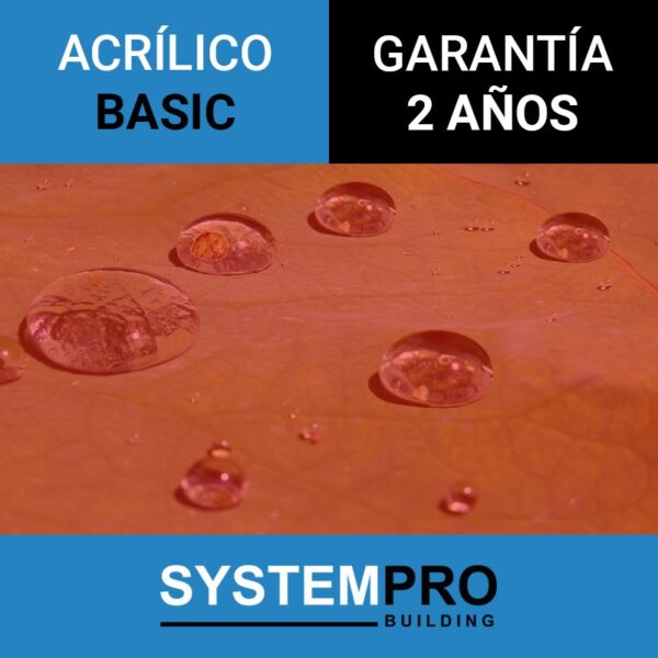 Sistema de impermeabilización Acrílico Basic