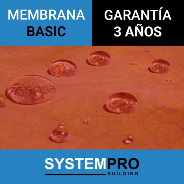 Sistema de impermeabilización Membrana Basic