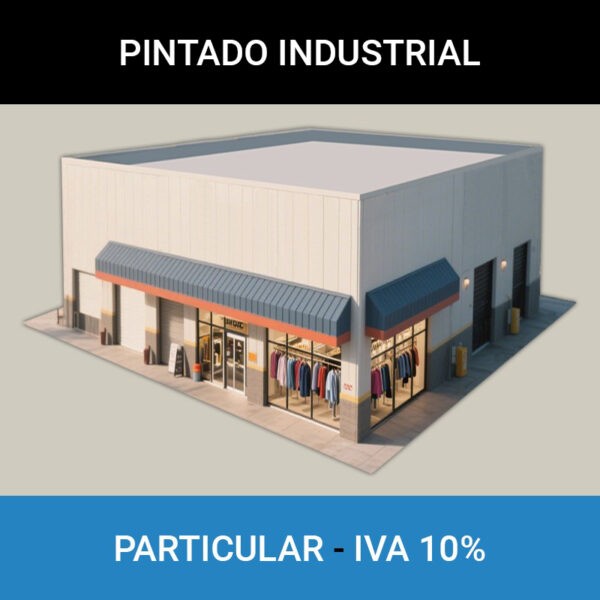 Pintado instalaciones industriales Particular IVA 10%