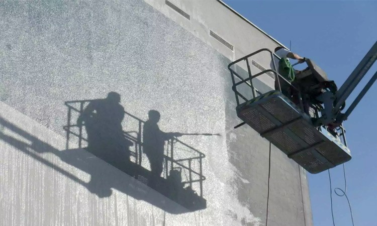 Impermeabilización de fachada de edificio