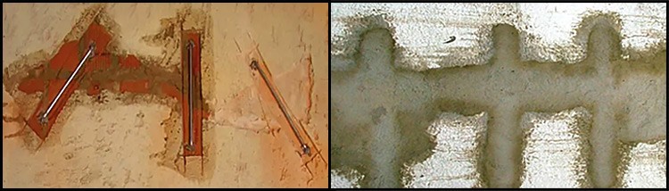 Reparación grietas fachada